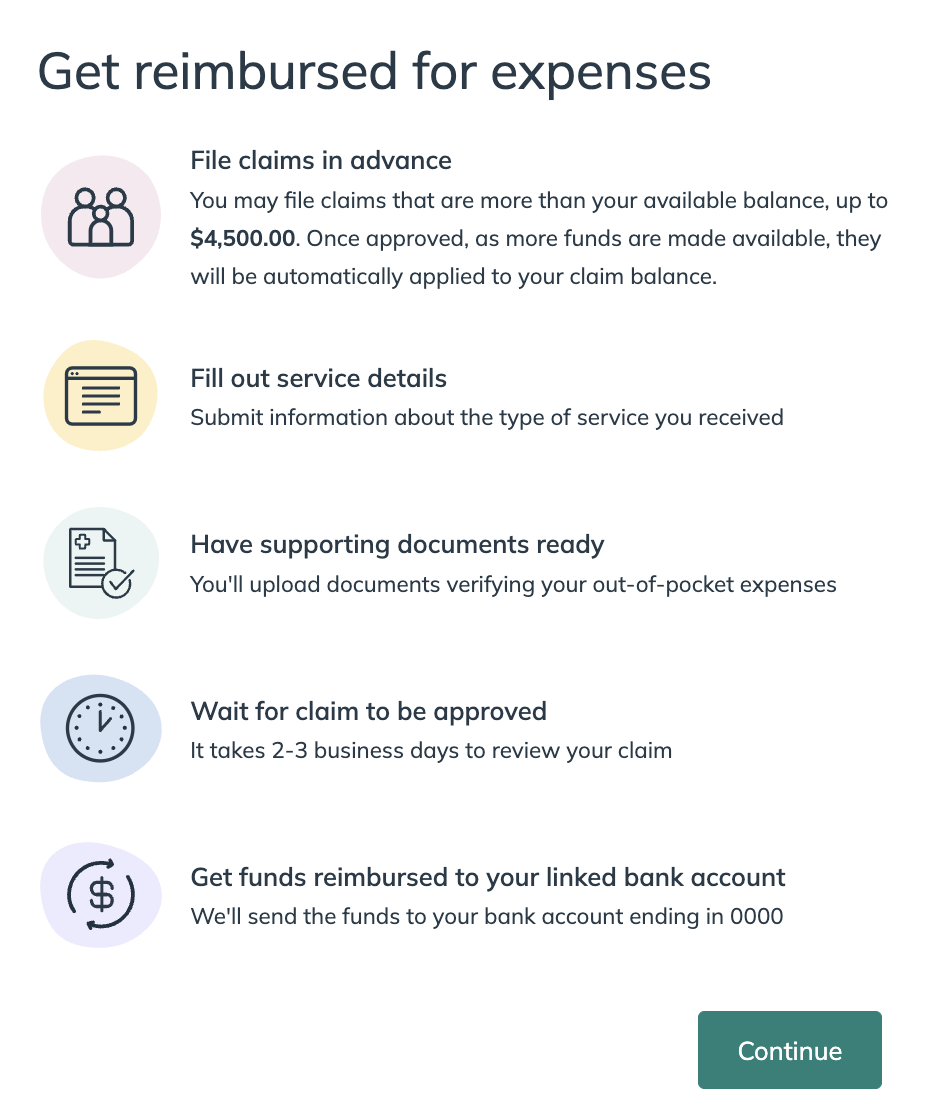 How to submit a manual claim for Lively Dependent Care FSA (DCFSA) Lively